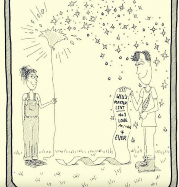 Карикатура в метре друг от друга