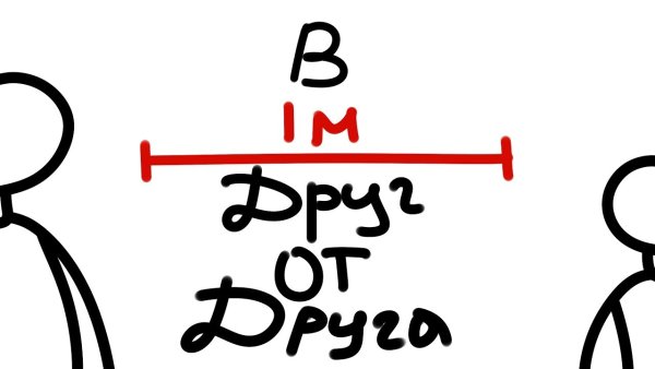 Рисунок лёгких из фильма в метре друг от друга
