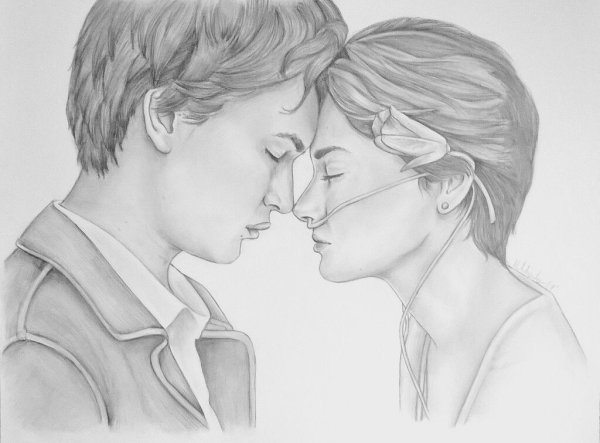 Виноваты звёзды рисунки