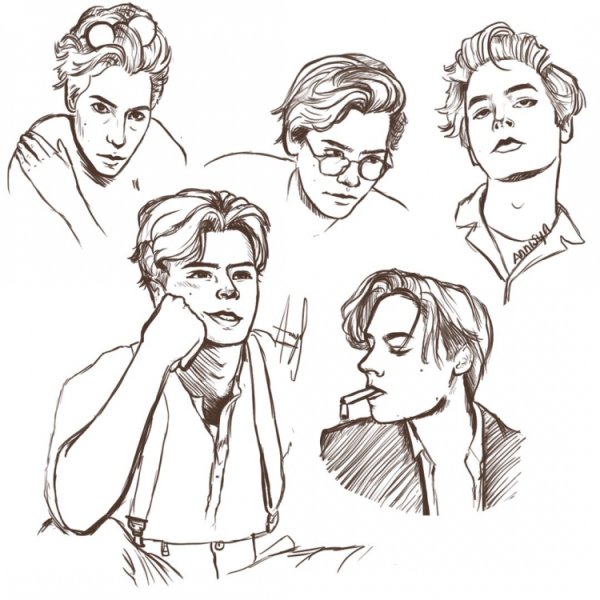 Джагхед Джонс контур