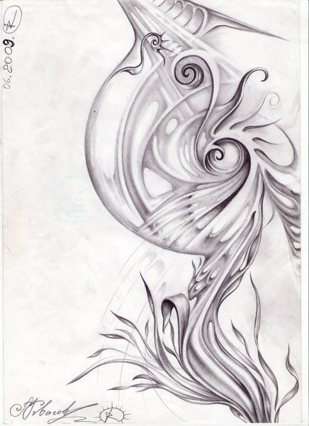 Фантастический рисунок 6 класс