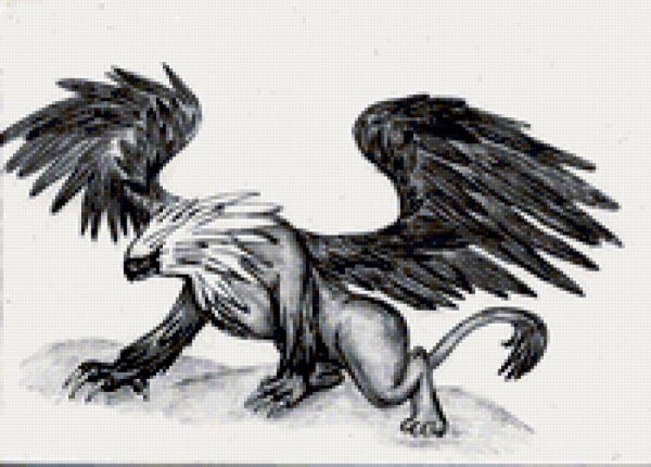 Мифические существа карандашом легко