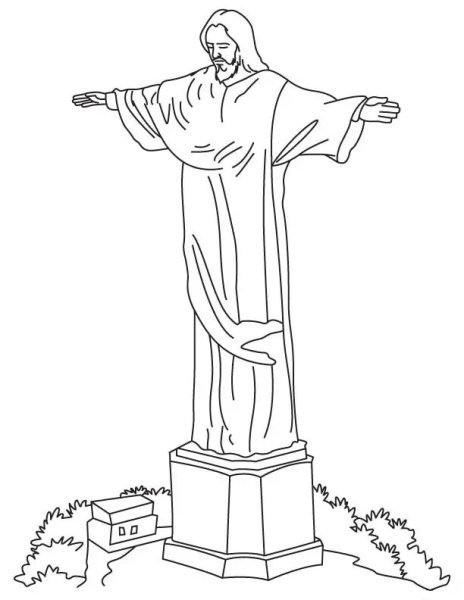 Статуя рисунок