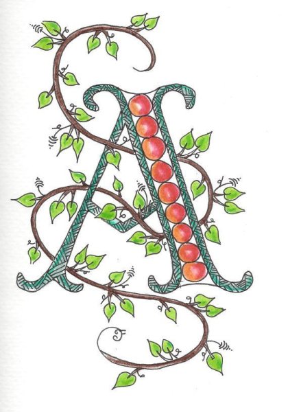 Расписные буквы