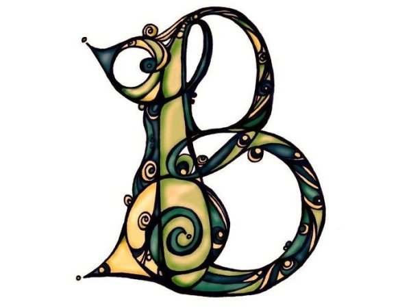 Рисование буквицы