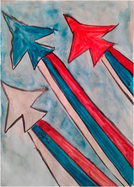 Рисунок на тему Россия