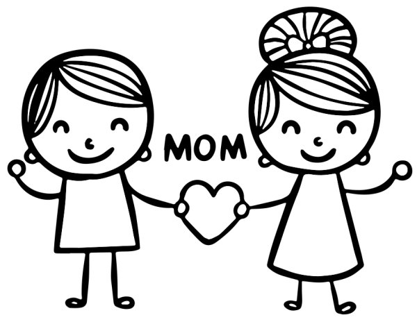 Рисунок ко Дню матери