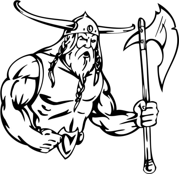 Викинг контур