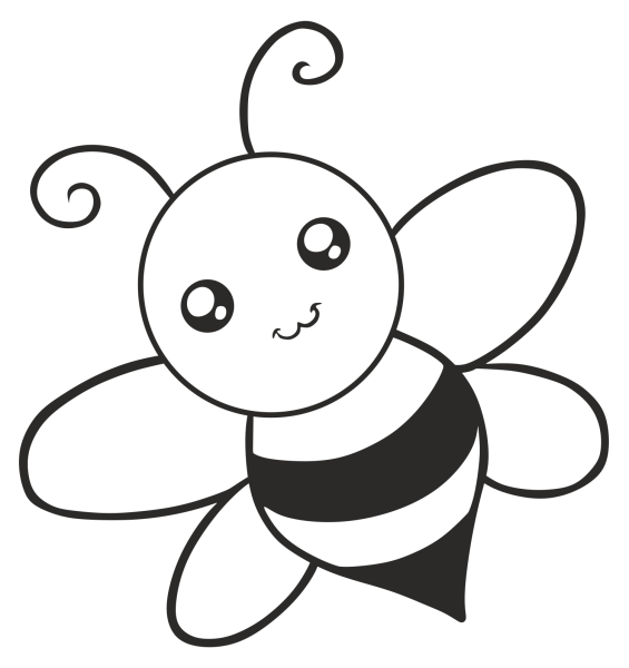 Уроки рисования для малышей Пчелка