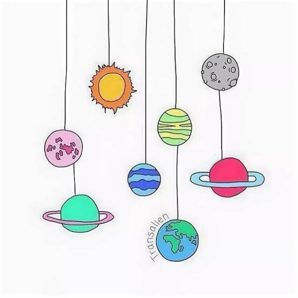 Рисунки для срисовки в ЛД