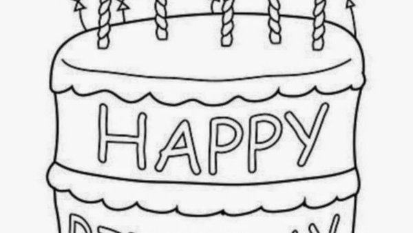 Рисунок маме на день рождения