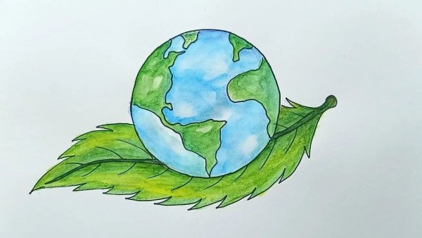 Рисунок на тему земля