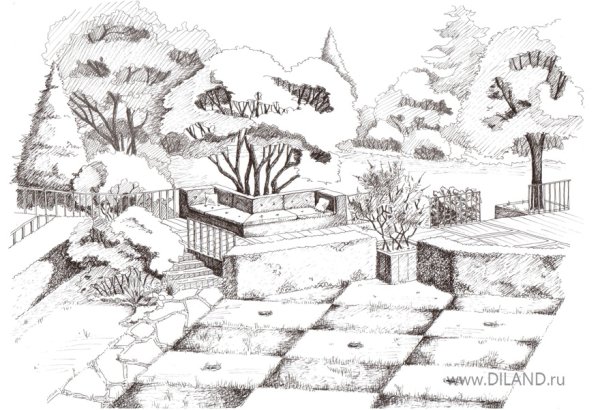 Перспектива в ландшафте