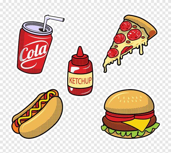 Рисунки для срисовки еда