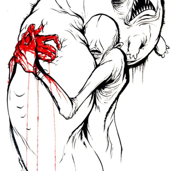 Страшные рисунки карандашом