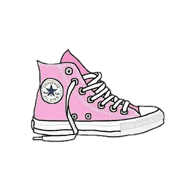 Кеды конверс стикер