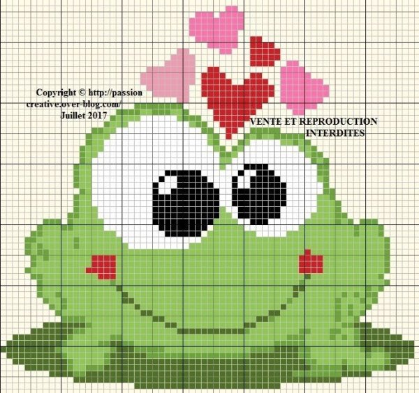 Схема крестиком для начинающих