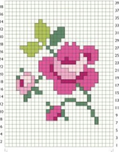 Схема плед с2с Лисенок