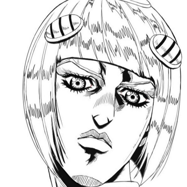 Голд экспириенс Джоджо рисунок