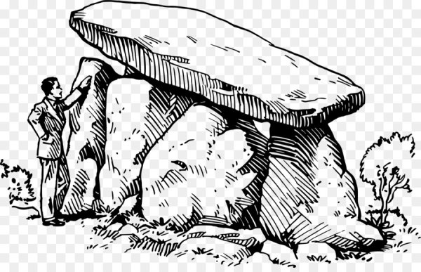 Зарисовка дольмена