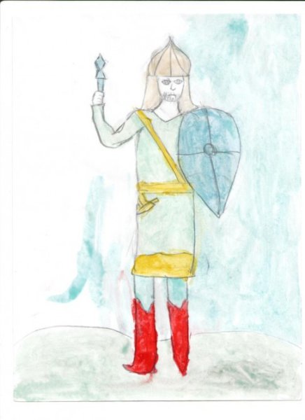 Алёша Попович и Тугарин змей умная раскраска