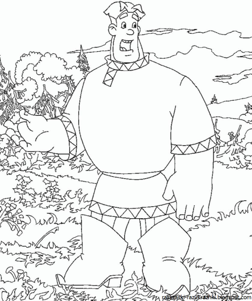 Алеша Попович богатырь