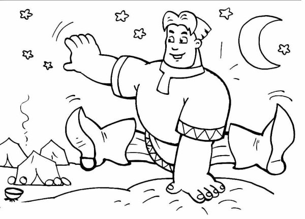 Детские рисунки богатырей