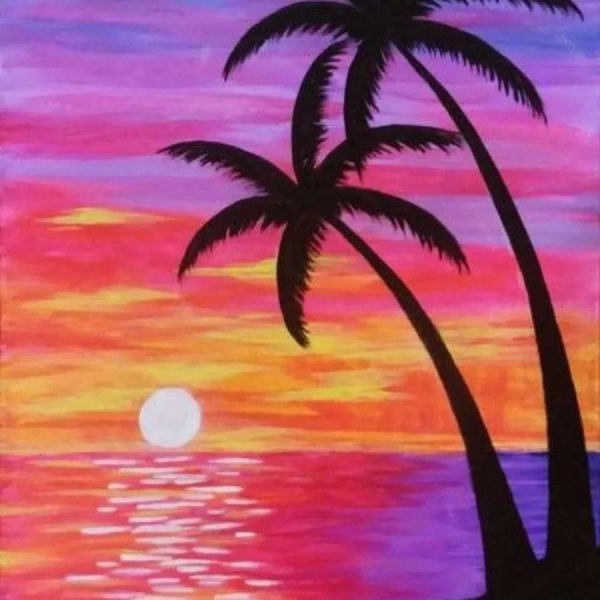 Рисунки гуашью для начинающих