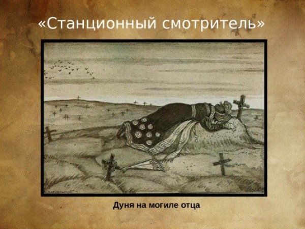 М Добужинский Станционный смотритель