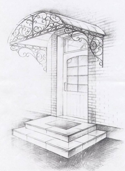 Здание в перспективе