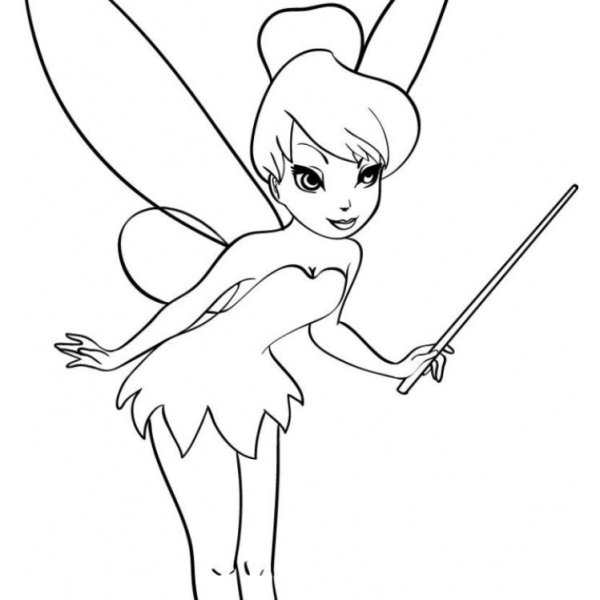 Фея карандашом для детей