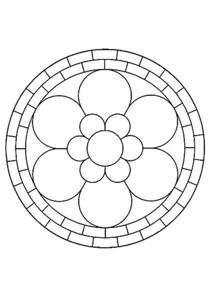 Пейзаж в круге