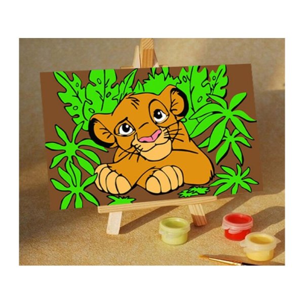 Картины на фанере красками