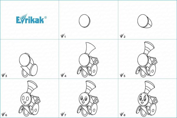 Мультяшные рисунки для срисовки