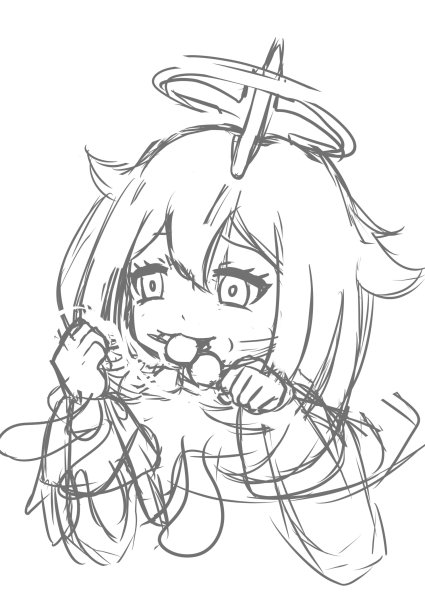 Несложные рисунки Геншин