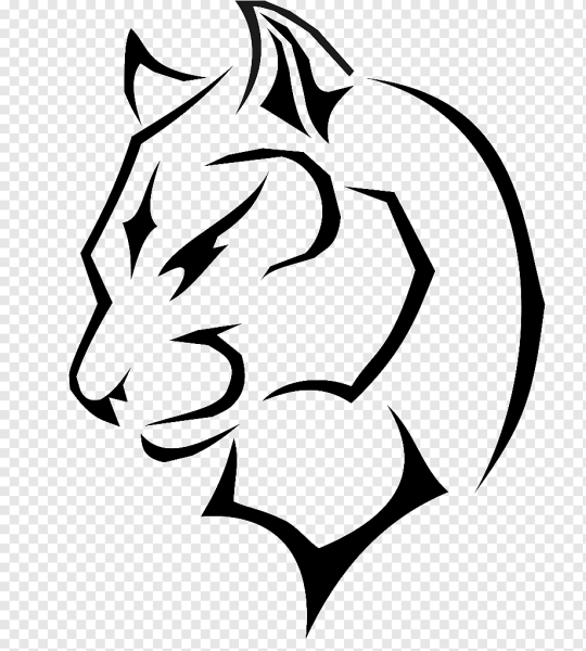 Рисование черной гелевой ручкой