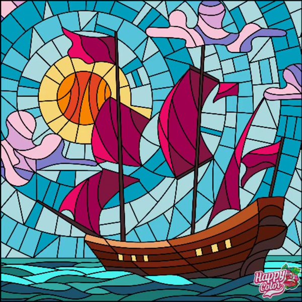 Мозаика несложная