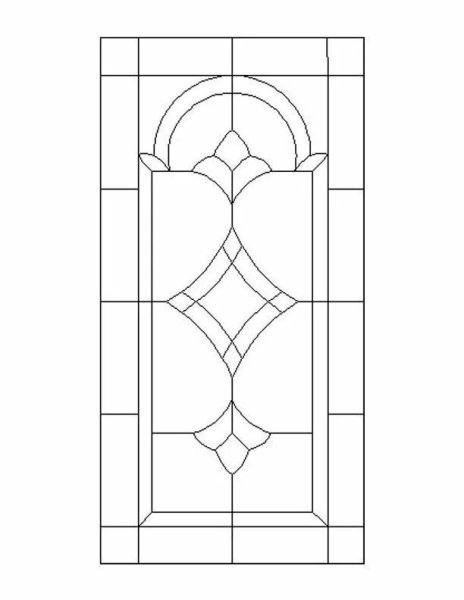 Контур для витража