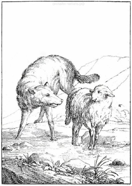 Басня Крылова и в темный лес ягненка