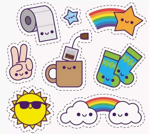 Милые мини рисунки для срисовки