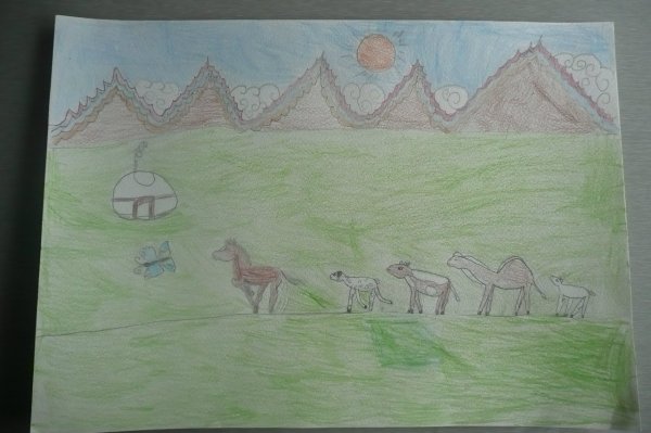 Бурятия рисунок