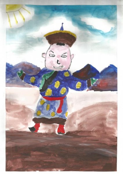 Бурятские рисунки для детей