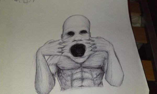 Страшные рисунки карандашом для срисовки