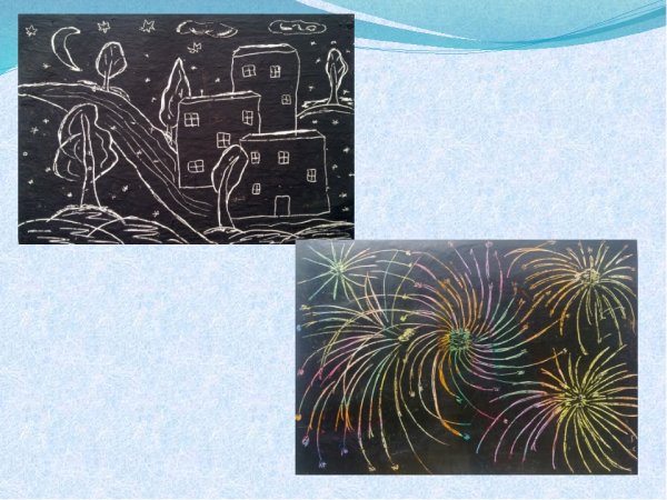 Граттаж мастер класс бабочка