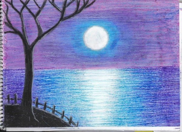 Пейзажи природы для рисования