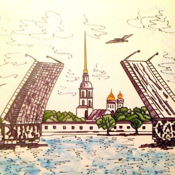 Санкт-Петербург рисунок