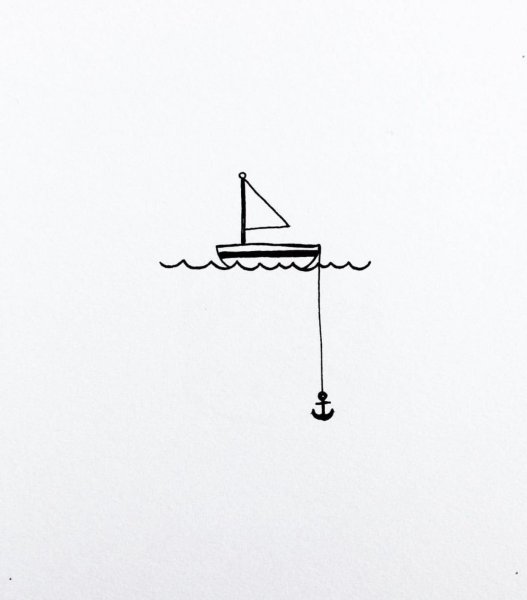 Легкие минималистичные рисунки