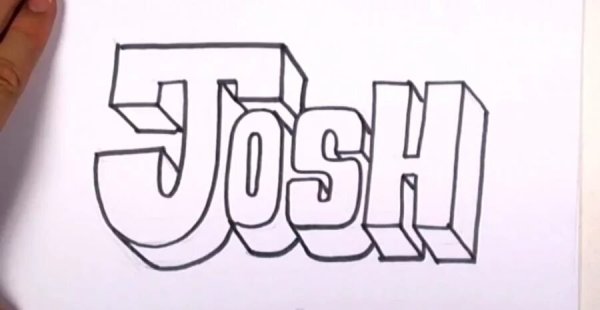 Граффити карандашом для новичков