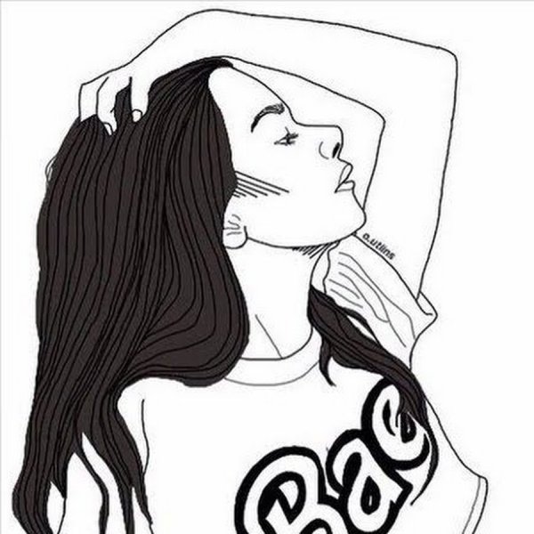 Черно белые рисунки для срисовки легкие