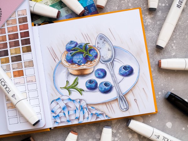 Маркеры Copic 168 цветов